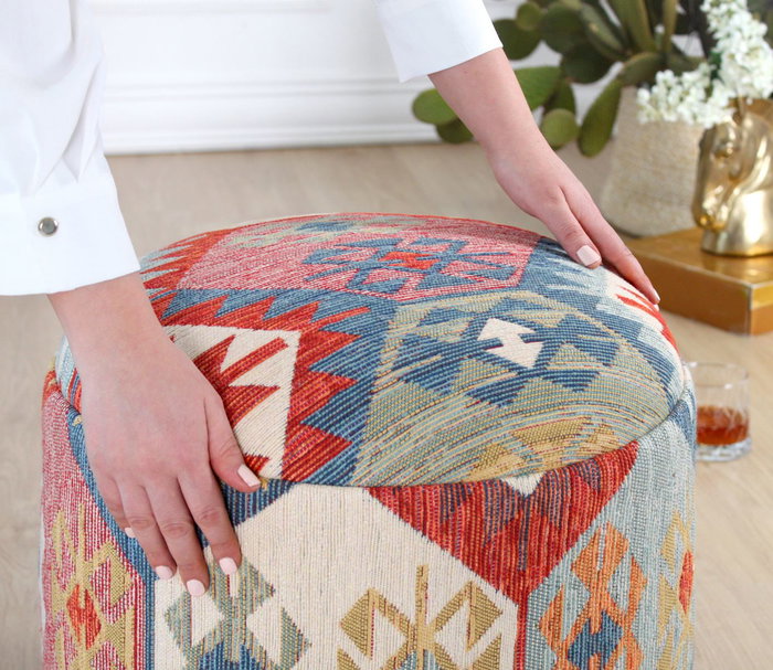 Atelier Del Sofa Ferruz Pouf Multicolor